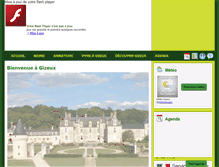 Tablet Screenshot of mairie-gizeux.fr